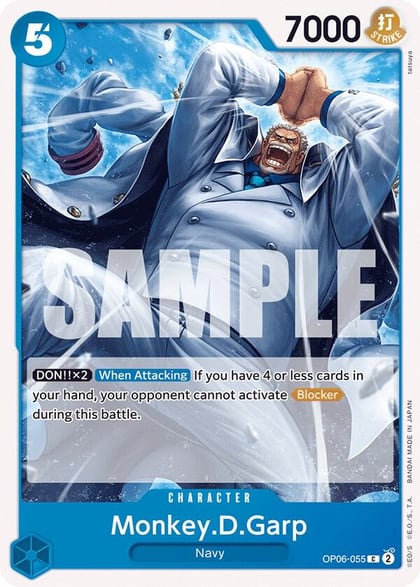 Monkey.D.Garp, Wings of the Captain OP06-055