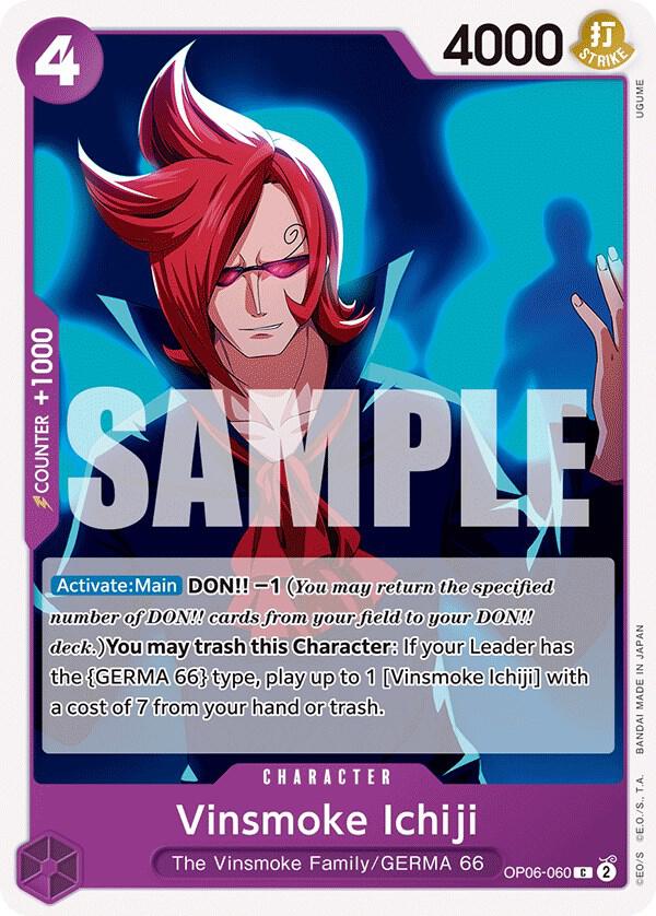 Vinsmoke Ichiji (060), Wings of the Captain OP06-060