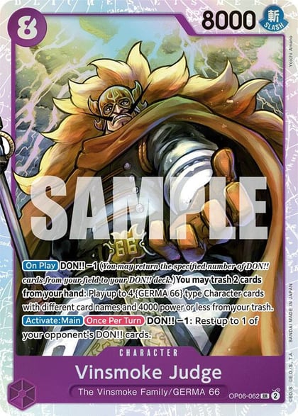 Vinsmoke Judge, Wings of the Captain OP06-062