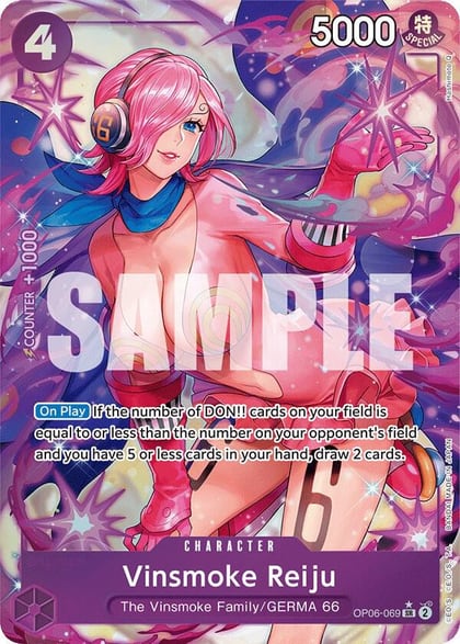 Vinsmoke Reiju (069) (Alternate Art), Wings of the Captain OP06-069
