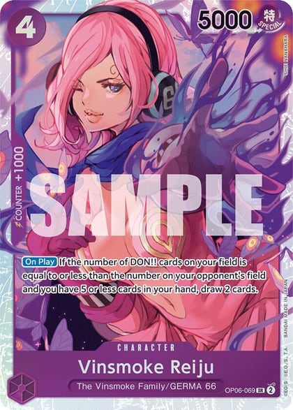 Vinsmoke Reiju (069), Wings of the Captain OP06-069