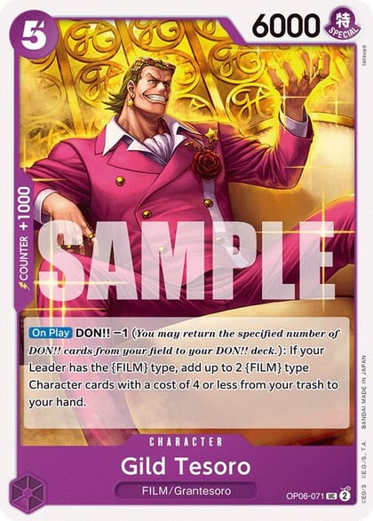 Gild Tesoro, Wings of the Captain OP06-071
