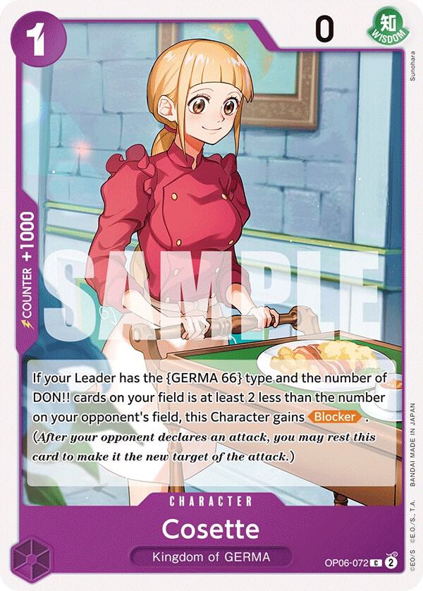 Cosette, Wings of the Captain OP06-072
