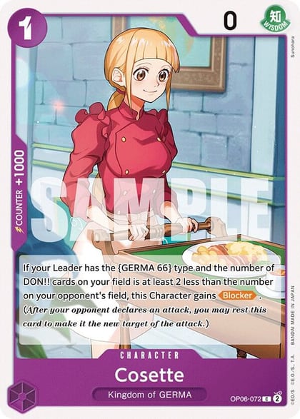 Cosette, Wings of the Captain OP06-072