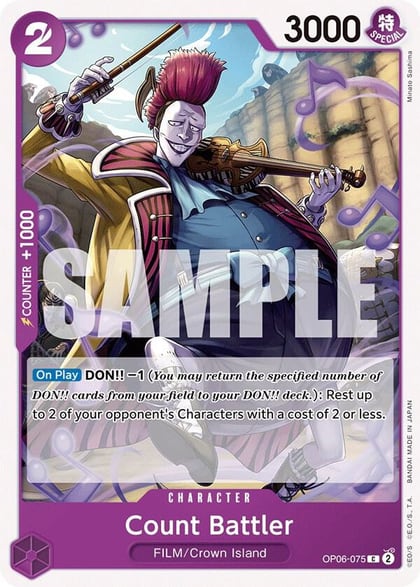 Count Battler, Wings of the Captain OP06-075