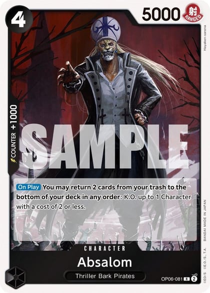 Absalom, Wings of the Captain OP06-081