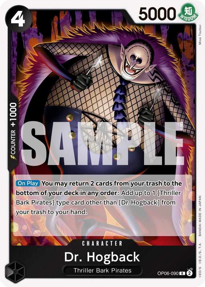 Dr. Hogback, Wings of the Captain OP06-090