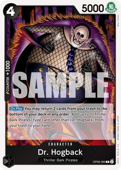 Dr. Hogback, Wings of the Captain OP06-090