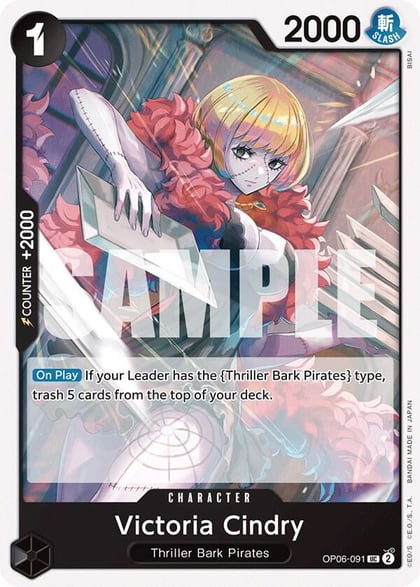 Victoria Cindry, Wings of the Captain OP06-091