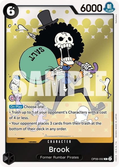 Brook, Wings of the Captain OP06-092