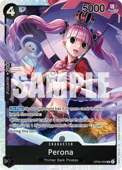 Perona (093), Wings of the Captain OP06-093