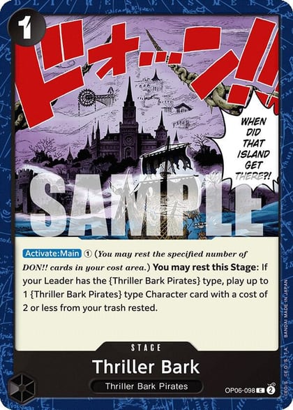 Thriller Bark, Wings of the Captain OP06-098