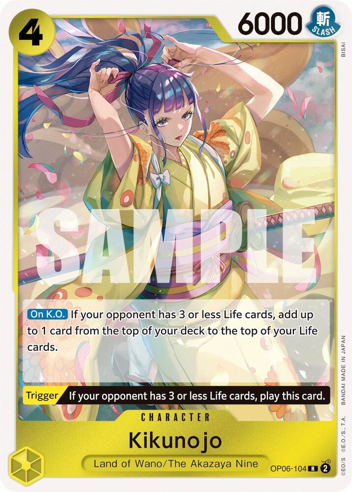 Kikunojo, Wings of the Captain OP06-104