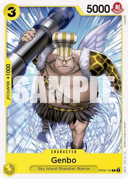 Genbo, Wings of the Captain OP06-105