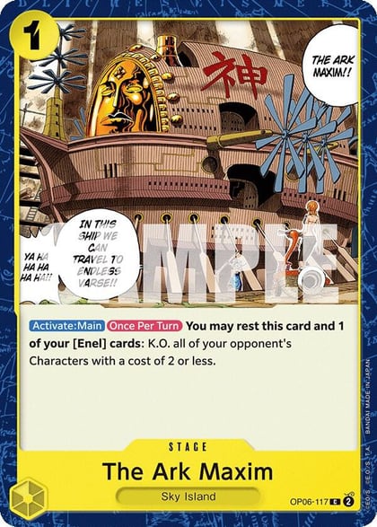 The Ark Maxim, Wings of the Captain OP06-117