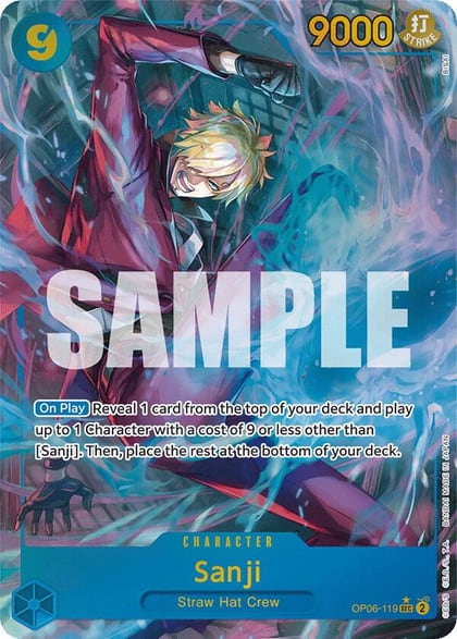 Sanji (Alternate Art), Wings of the Captain OP06-119