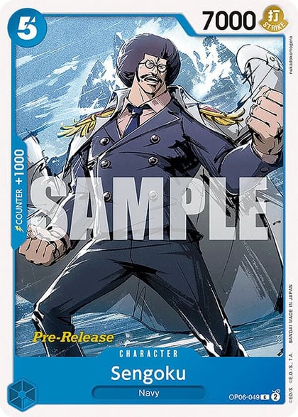 Sengoku, Wings of the Captain Pre-Release Cards OP06-049