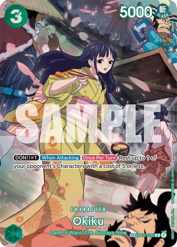 Okiku (SP), 500 Years in the Future OP01-035