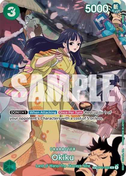 Okiku (SP), 500 Years in the Future OP01-035