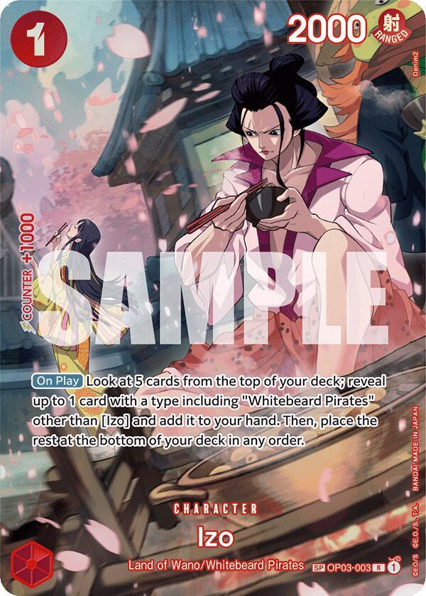 Izo (SP), 500 Years in the Future OP03-003