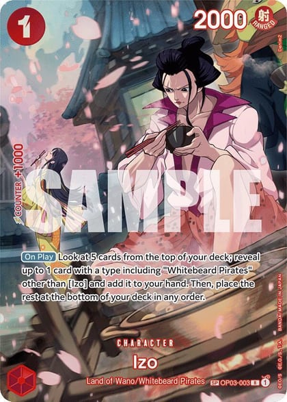 Izo (SP), 500 Years in the Future OP03-003