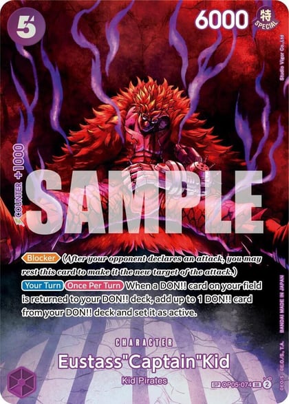 Eustass"Captain"Kid (SP), 500 Years in the Future OP05-074