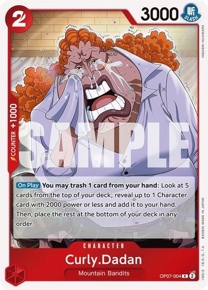 Curly.Dadan, 500 Years in the Future OP07-004