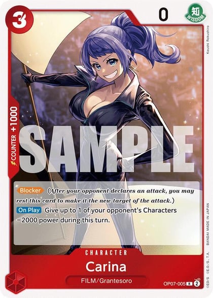 Carina, 500 Years in the Future OP07-005