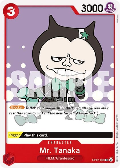 Mr. Tanaka, 500 Years in the Future OP07-008