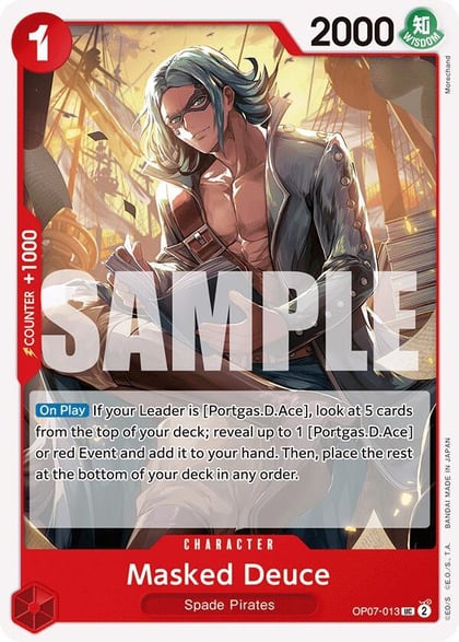 Masked Deuce, 500 Years in the Future OP07-013