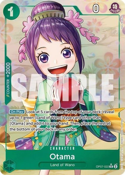 Otama (Parallel), 500 Years in the Future OP07-022