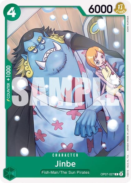 Jinbe (027), 500 Years in the Future OP07-027