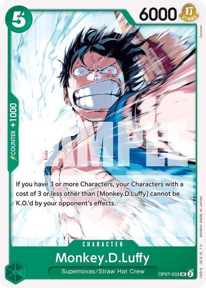 Monkey.D.Luffy (033), 500 Years in the Future OP07-033