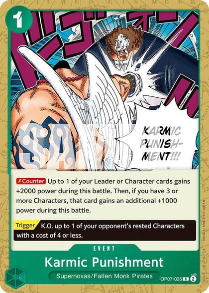 Karmic Punishment, 500 Years in the Future OP07-035