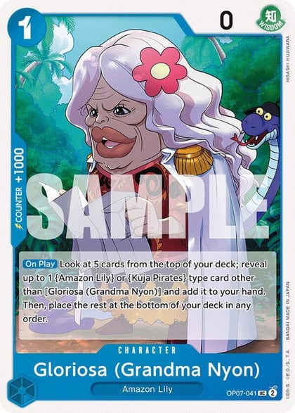 Gloriosa (Grandma Nyon), 500 Years in the Future OP07-041