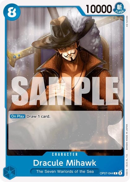 Dracule Mihawk, 500 Years in the Future OP07-044