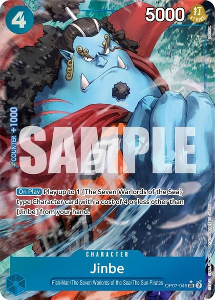 Jinbe (045) (Parallel), 500 Years in the Future OP07-045