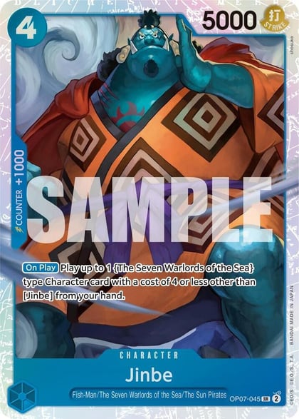 Jinbe (045), 500 Years in the Future OP07-045