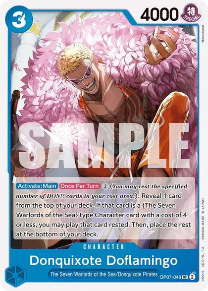 Donquixote Doflamingo, 500 Years in the Future OP07-048