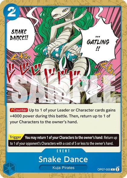 Snake Dance, 500 Years in the Future OP07-055