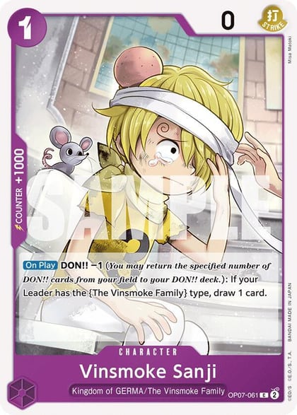 Vinsmoke Sanji, 500 Years in the Future OP07-061