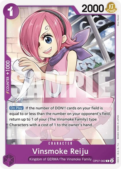 Vinsmoke Reiju, 500 Years in the Future OP07-062