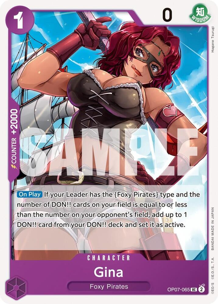 Gina, 500 Years in the Future OP07-065