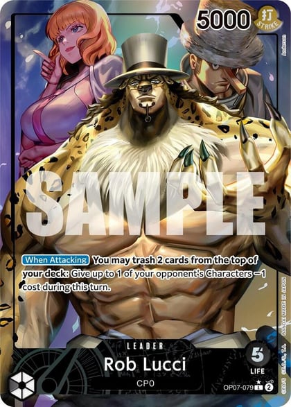 Rob Lucci (079) (Parallel), 500 Years in the Future OP07-079