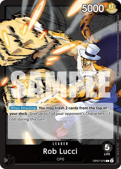 Rob Lucci (079), 500 Years in the Future OP07-079
