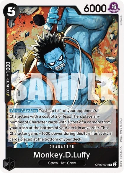 Monkey.D.Luffy (091), 500 Years in the Future OP07-091