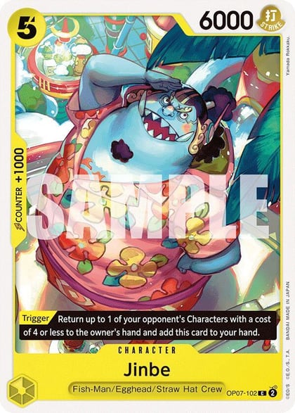 Jinbe (102), 500 Years in the Future OP07-102