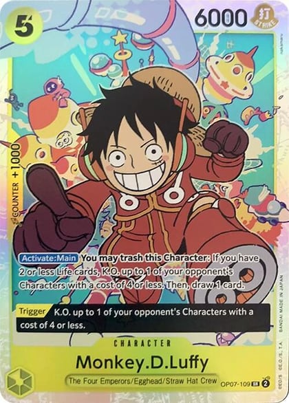 Monkey.D.Luffy (109), 500 Years in the Future OP07-109