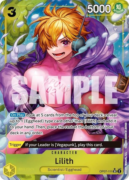 Lilith (Parallel), 500 Years in the Future OP07-111