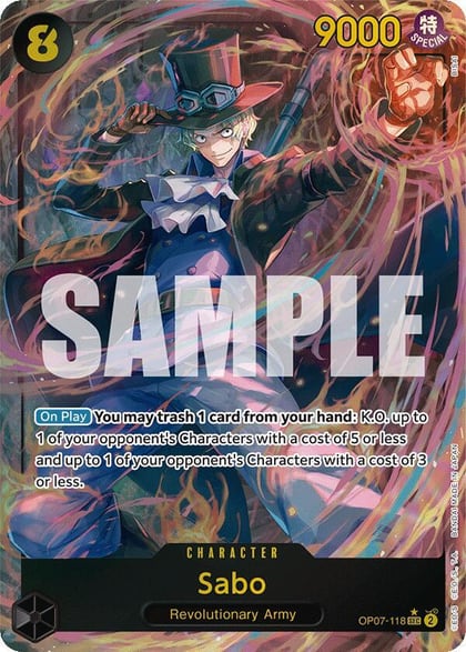 Sabo (Parallel), 500 Years in the Future OP07-118